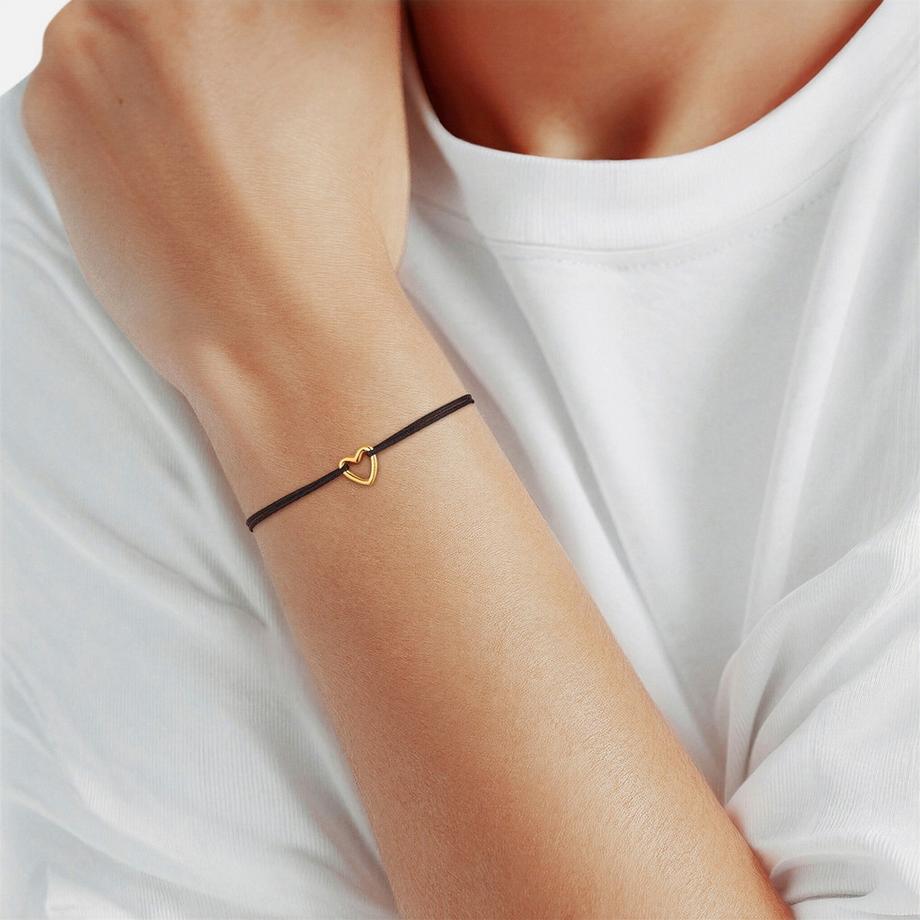 Glanzstücke München  Armband Herz Edelstahl 