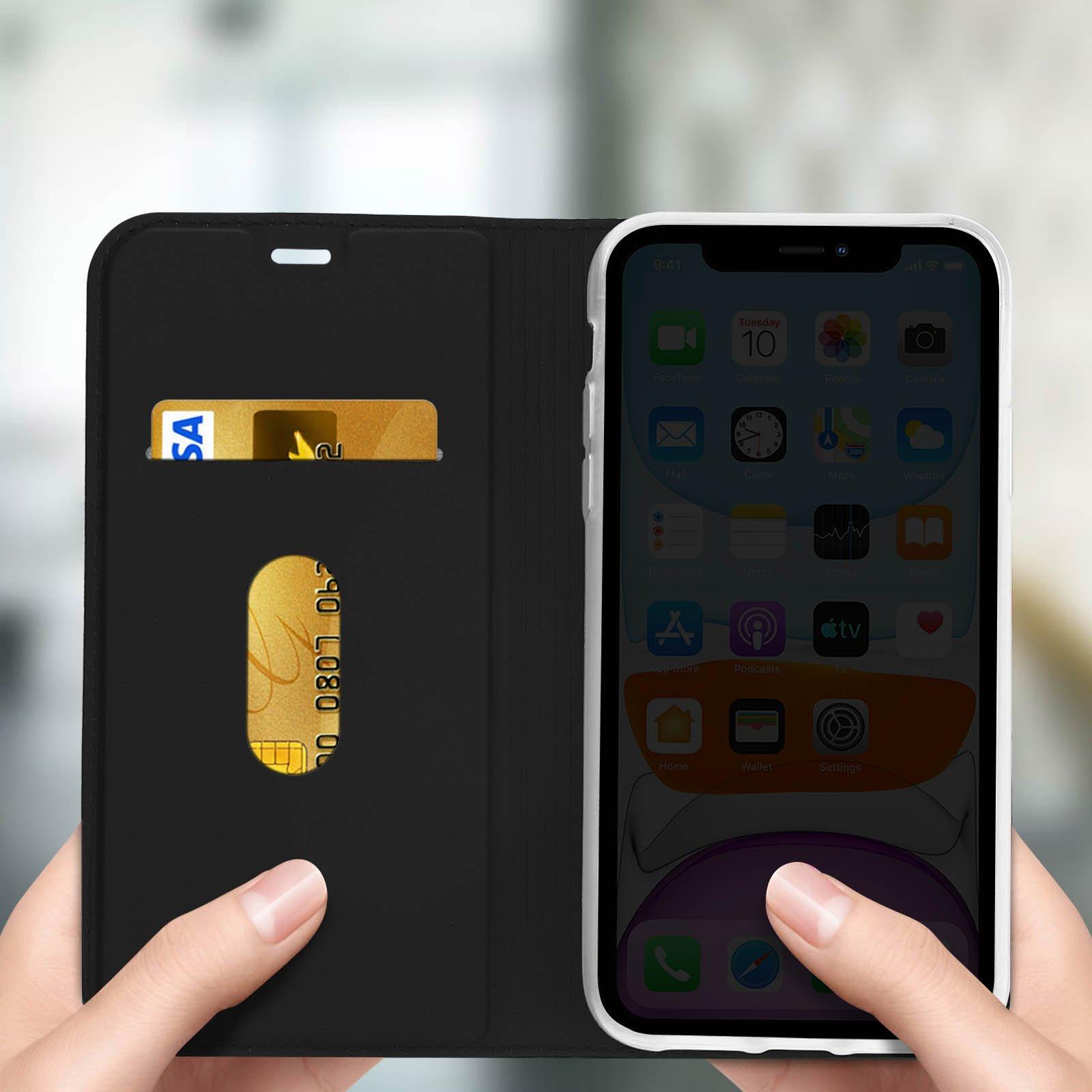 Avizar  Custodia portacarte per iPhone 11 nera 