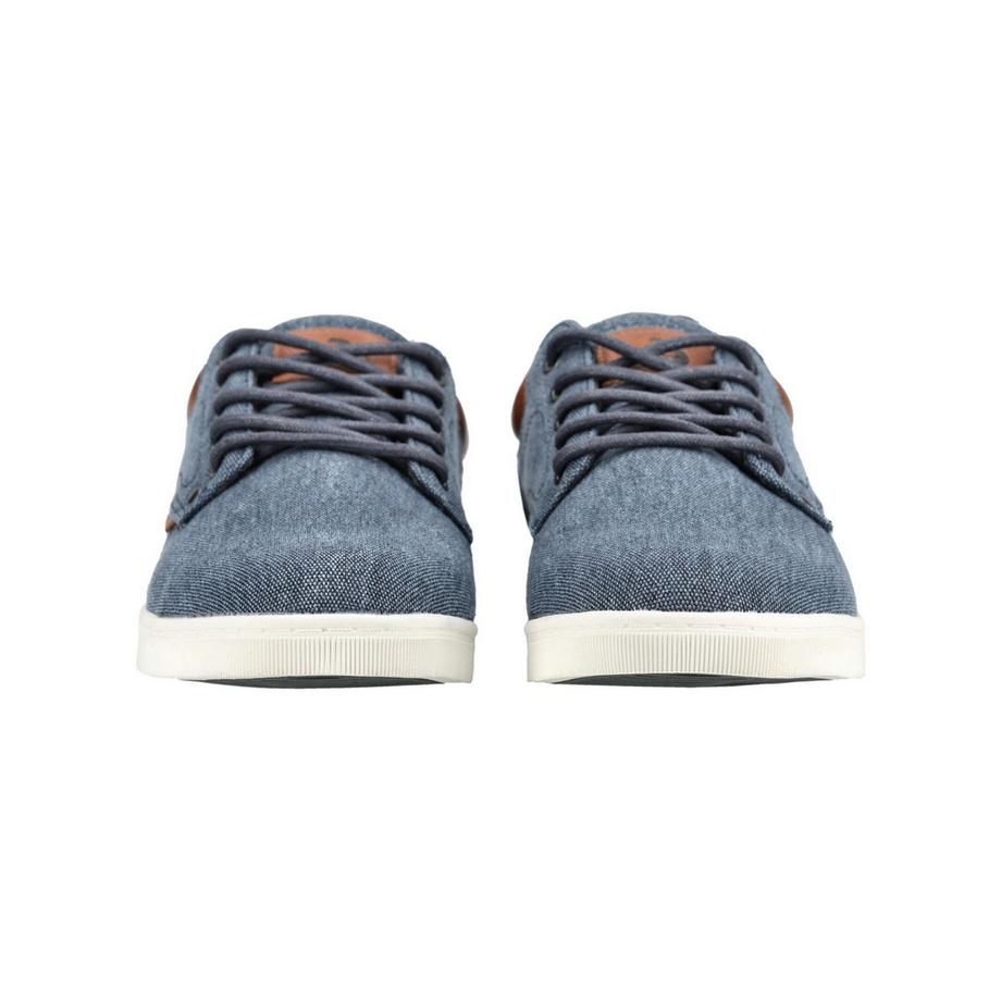 Bullboxer Sneaker en toile avec détails en cuir  