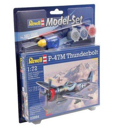 Revell  Revell P-47M Thunderbolt Modello di aereo ad ala fissa Kit di montaggio 1:72 
