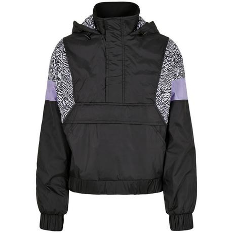 URBAN CLASSICS  regenjacke große größen aop mixed pullover 