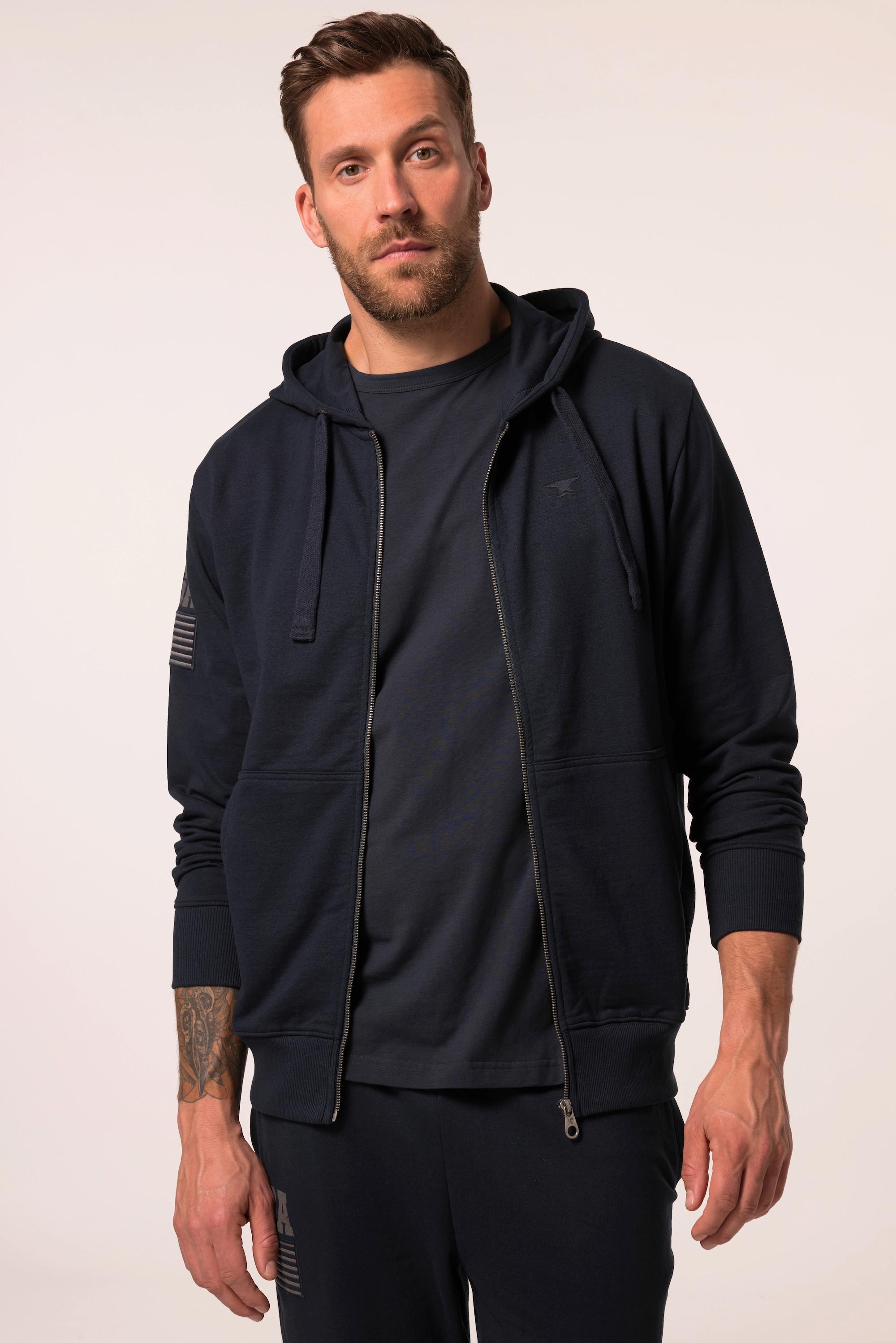 JP1880 Iron Anvil Fitness Full Zip Hoodie  
