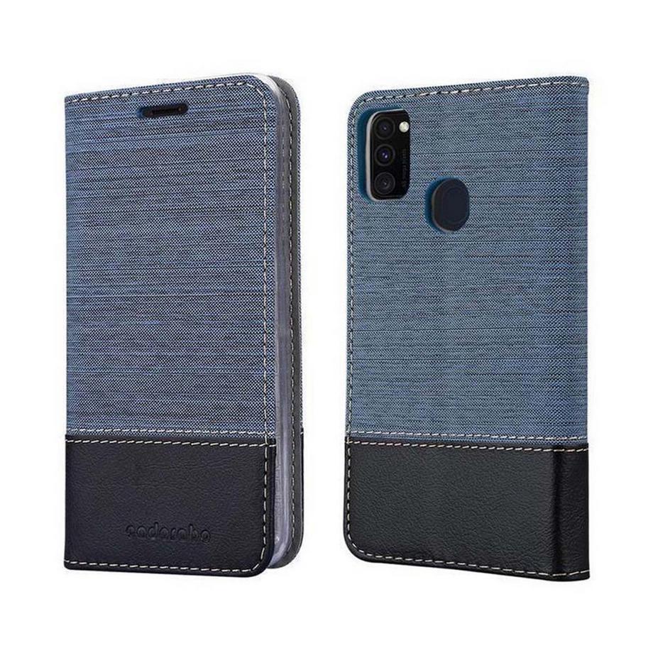 Cadorabo  Hülle für Samsung Galaxy M21 / M30s Magnetverschluss, Kartenfach 