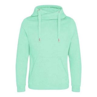 AWDis Cross Neck Kapuzenpullover  