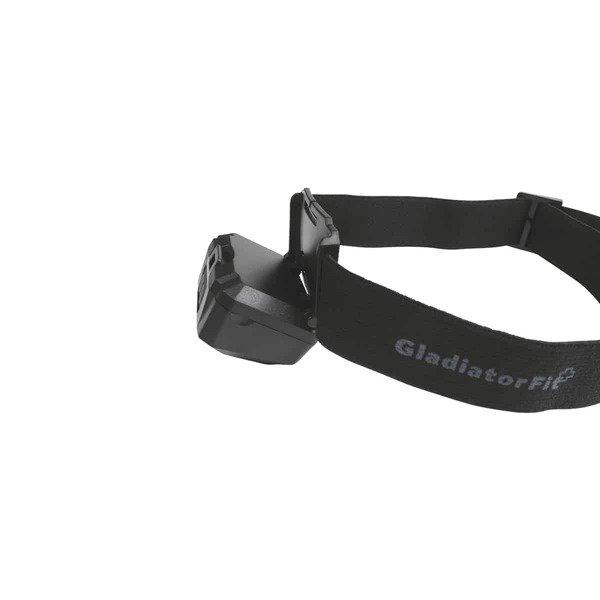 GladiatorFit  Wiederaufladbare Stirnlampe mit Bewegungssensor 2 LEDs 