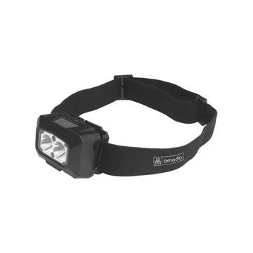 Lampada frontale ricaricabile con sensore di movimento a 2 LED