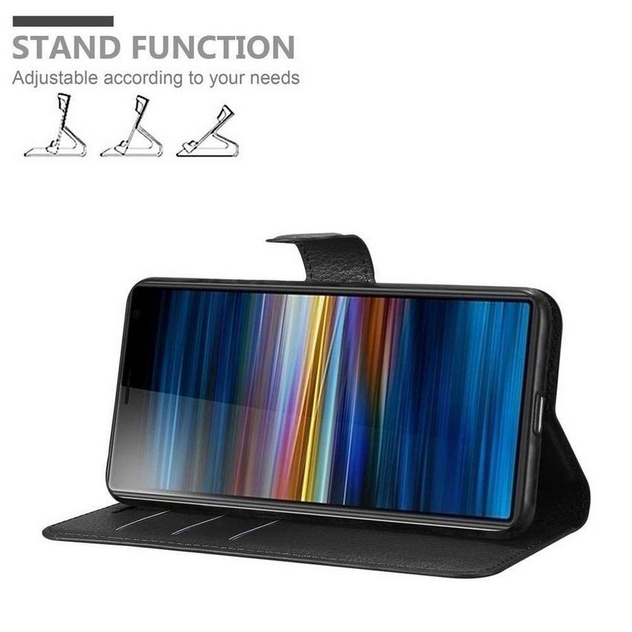 Cadorabo  Hülle für Sony Xperia L3 Standfunktion, Kartenfach 