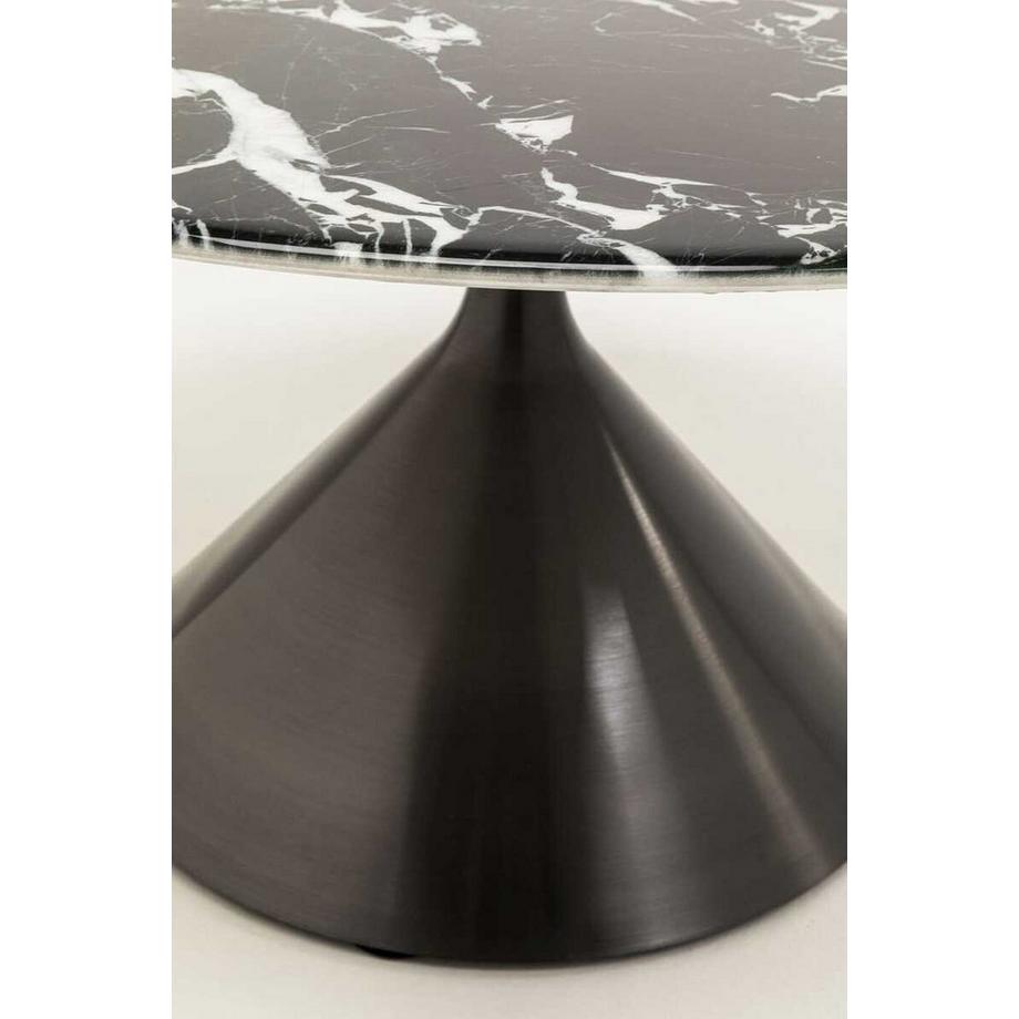 KARE Design Table basse Mambo noire ronde 80  