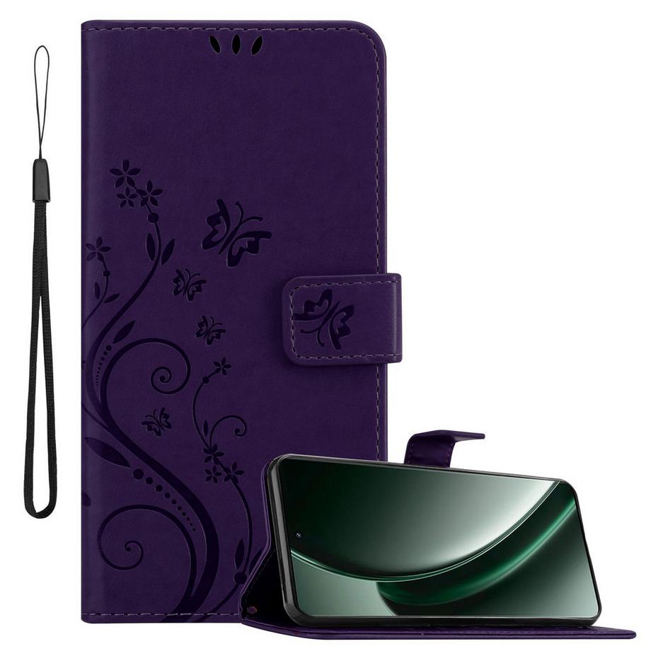 Realme GT6 Hülle mit Blumen Muster