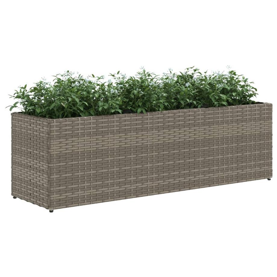 VidaXL Jardinière rotin synthétique  
