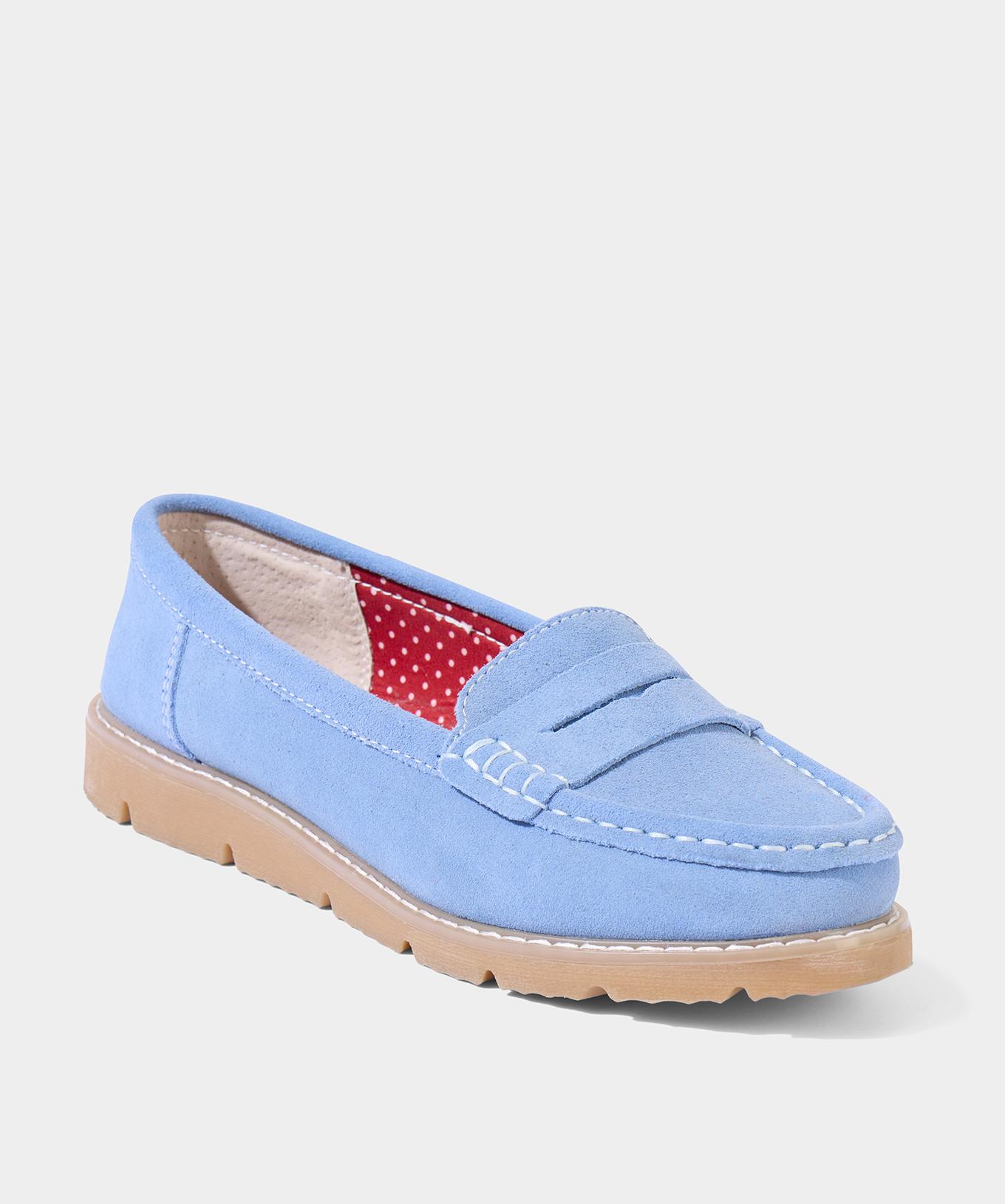 Joe Browns  Wildleder-Loafer mit Stollen-Sohle 