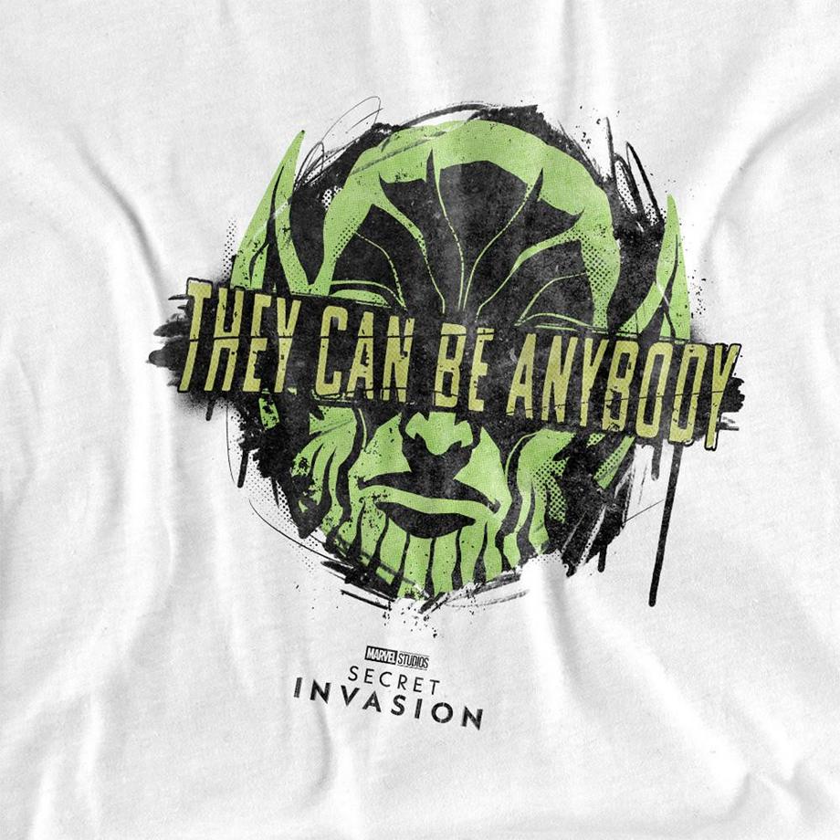 MARVEL Secret Invasion Anybody Langarm T-Shirt  