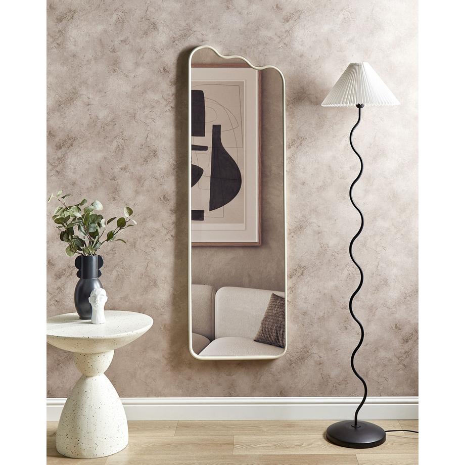 Beliani Miroir en Métal Scandinave ABZAC  