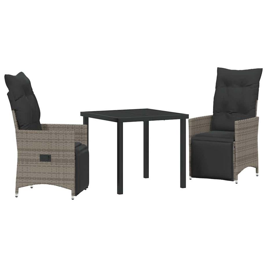 Ensemble de salle à manger pour jardin poly rattan