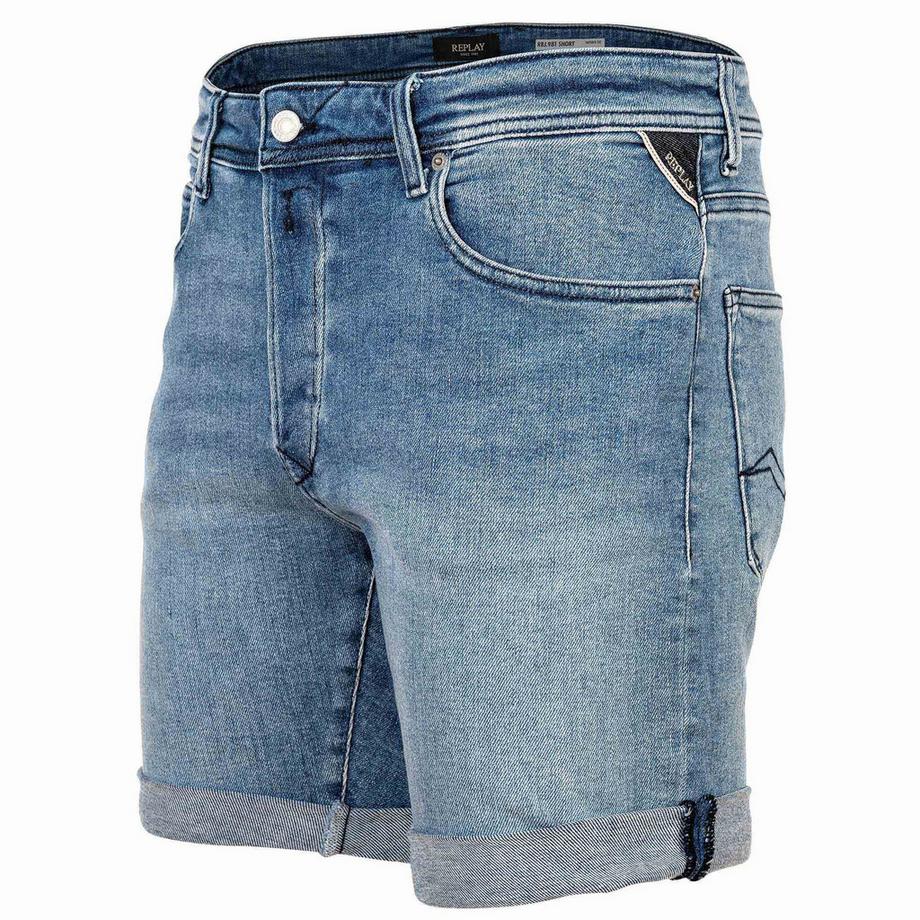 REPLAY Bermuda en Denim Stretch Power  