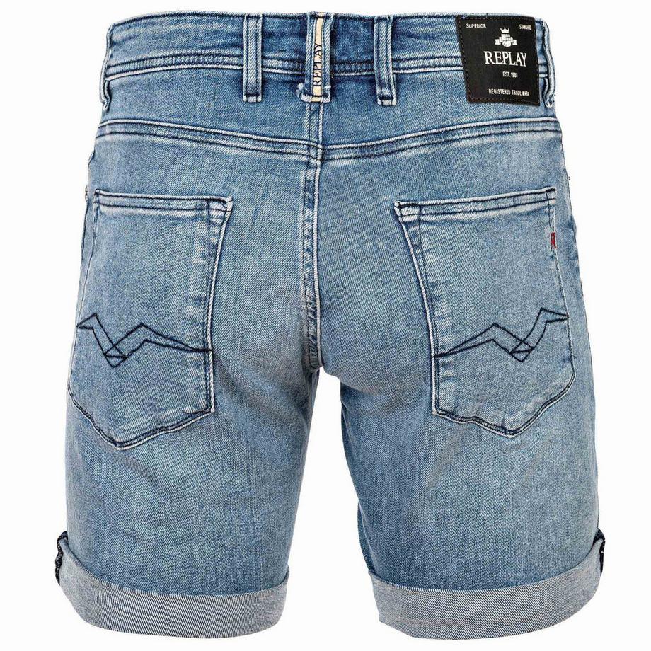 REPLAY Bermuda en Denim Stretch Power  