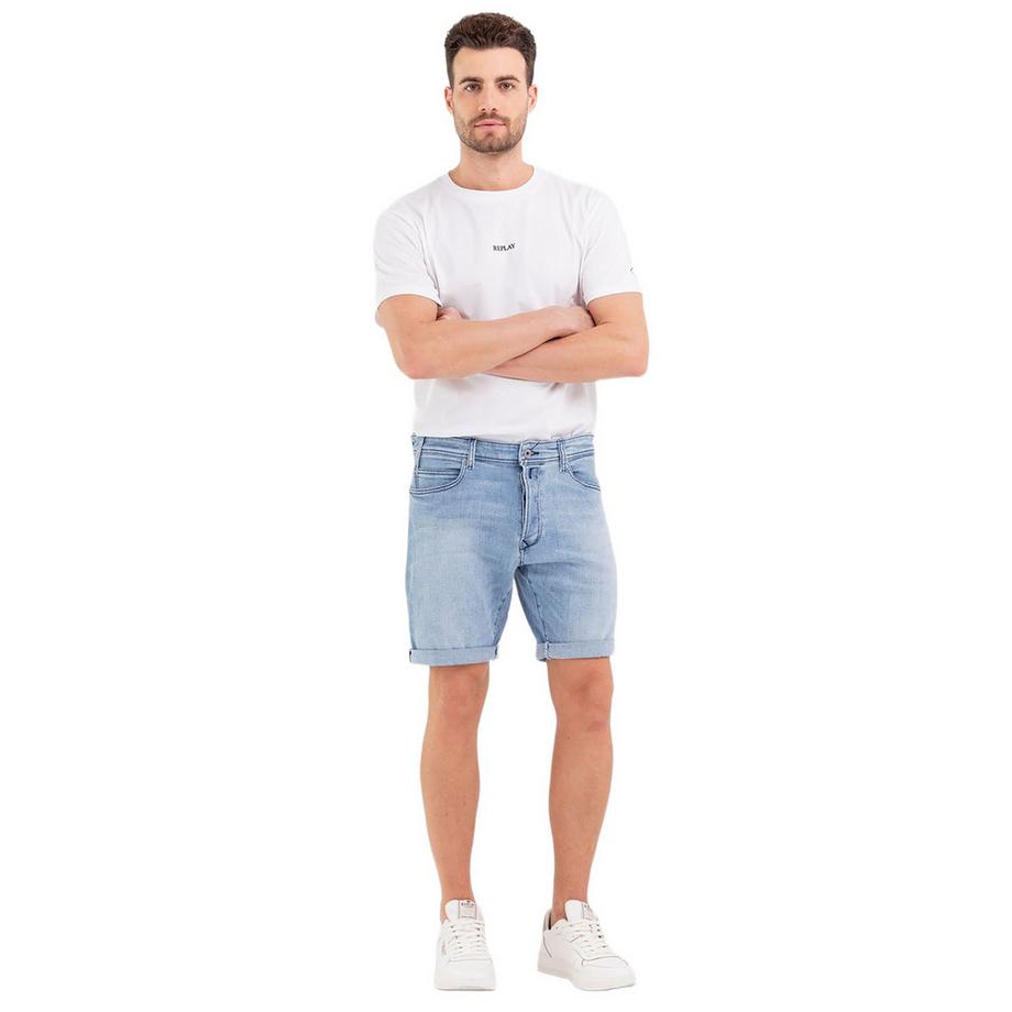 REPLAY Bermuda en Denim Stretch Power  