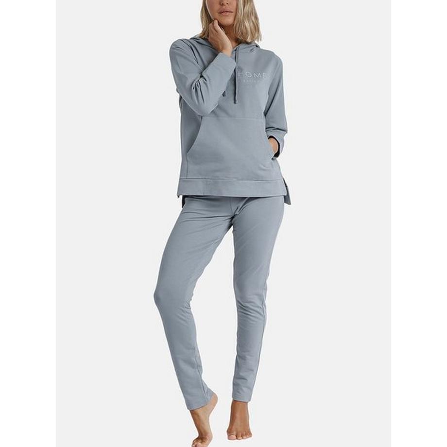 Pyjama Hausanzug Hose Sweatshirt Kapuze Comfort Home