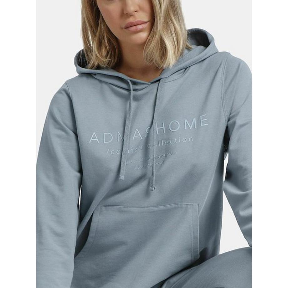 Admas Comfort Home Pyjama Hausanzug Kapuzen-Sweatshirt und Hose  