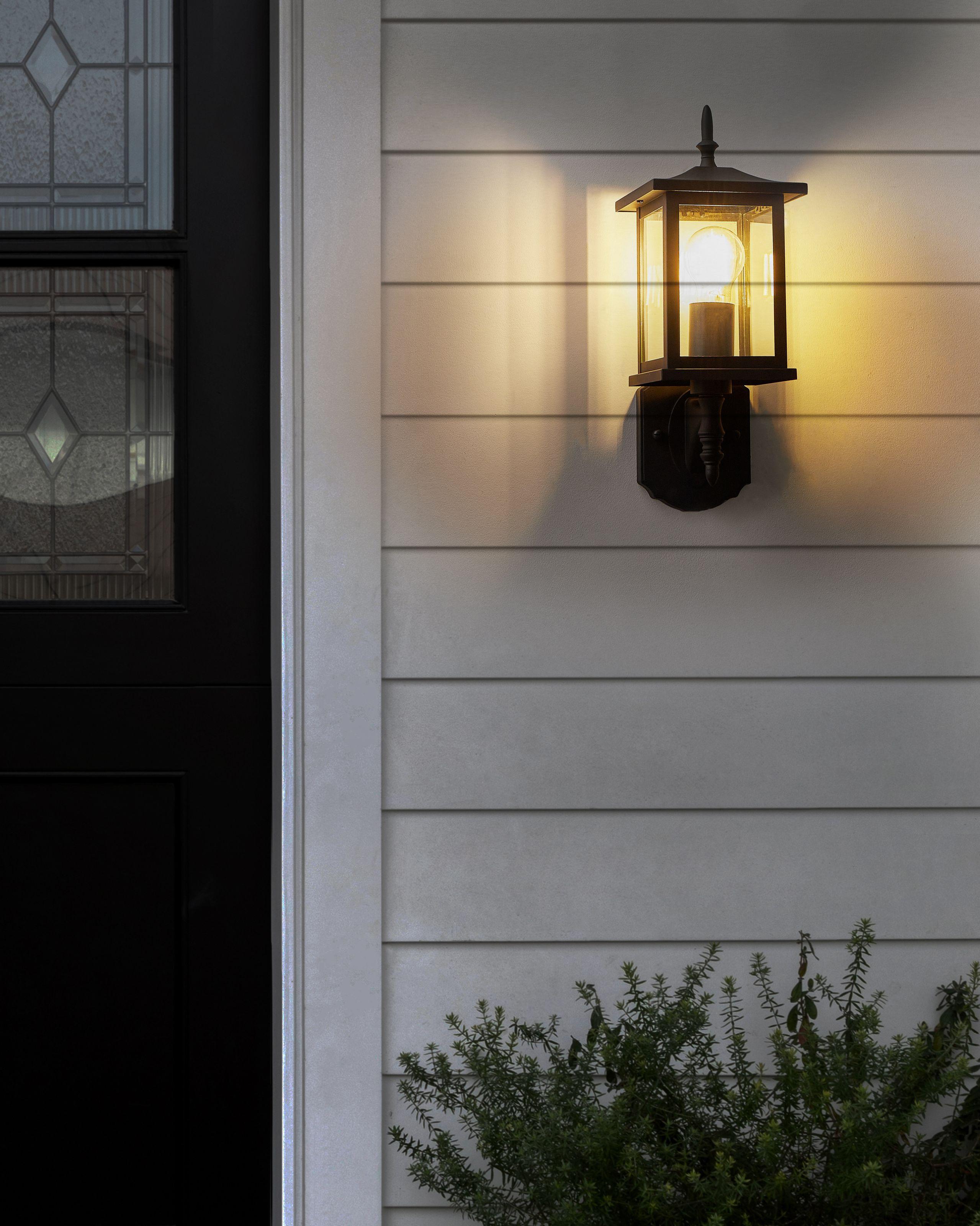 Beliani Lampe murale pour l'extérieur en Métal Moderne ANDAM  