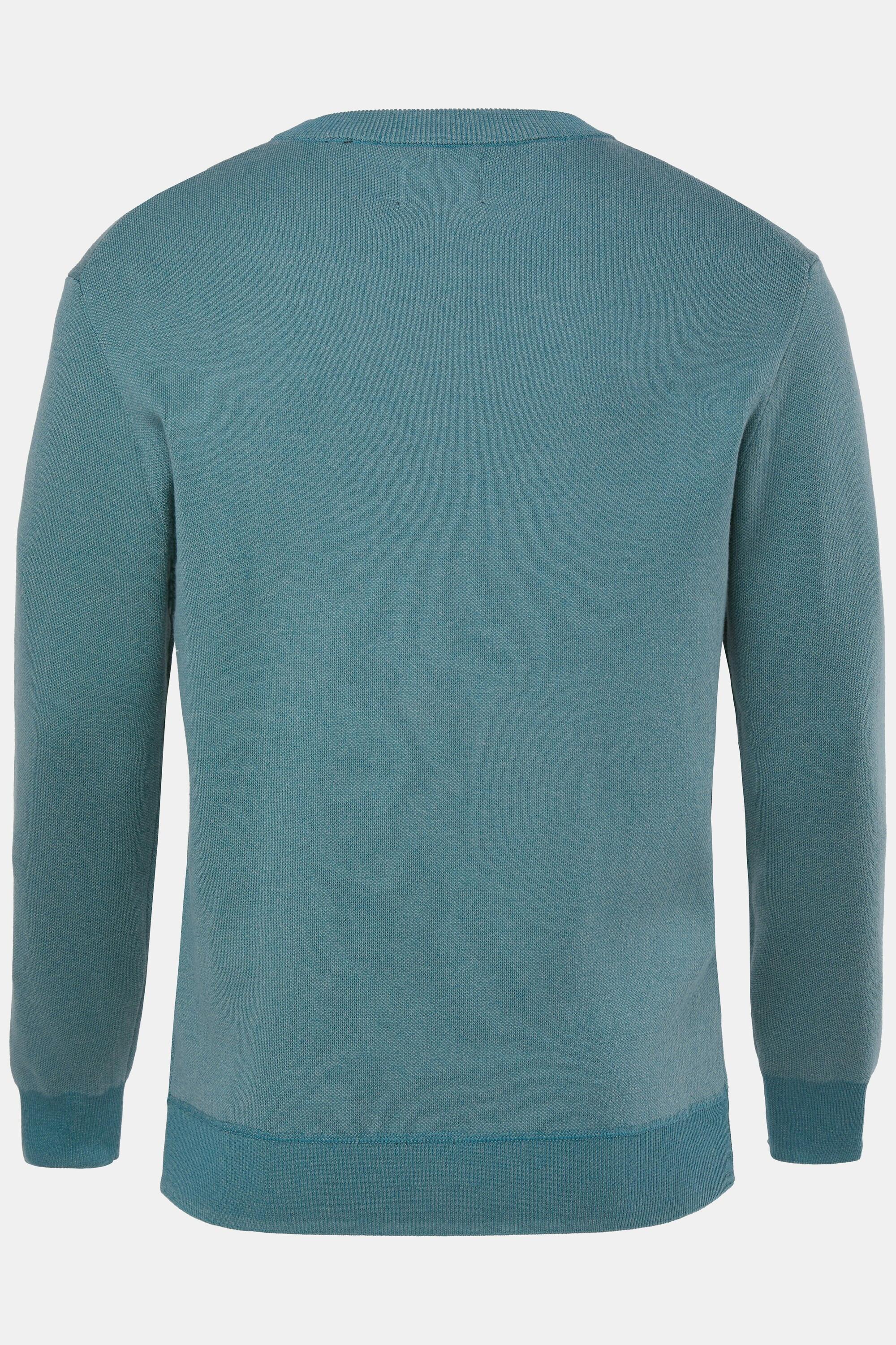 JP1880 Pull CashmereTouch Two-Tone Maille Col Rond  