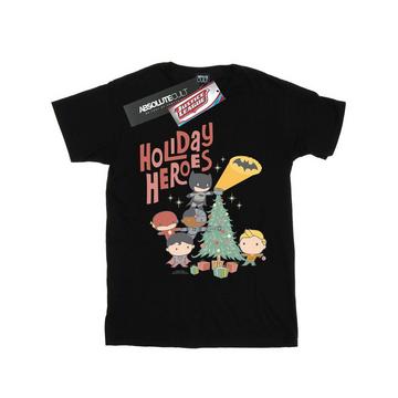 Tshirt JUSTICE LEAGUE HOLIDAY HEROES