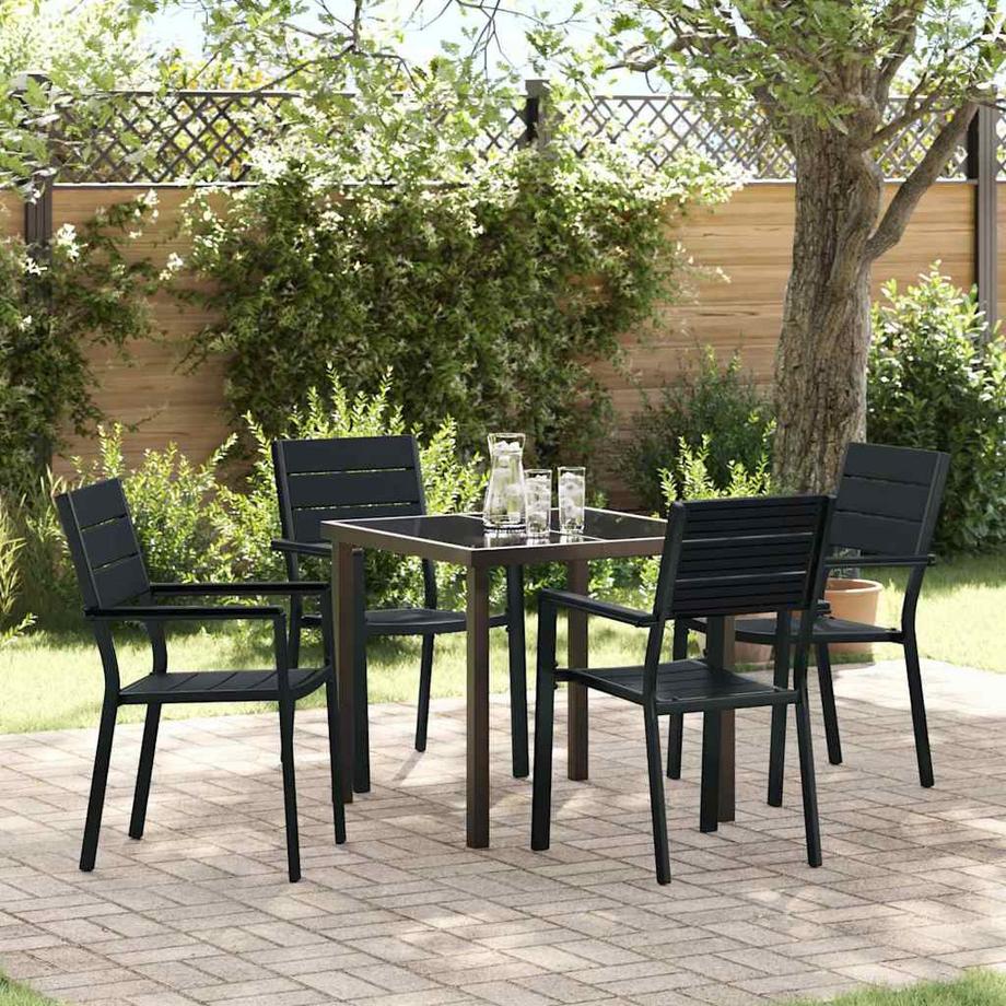 VidaXL Garten essgruppe polyethylen  