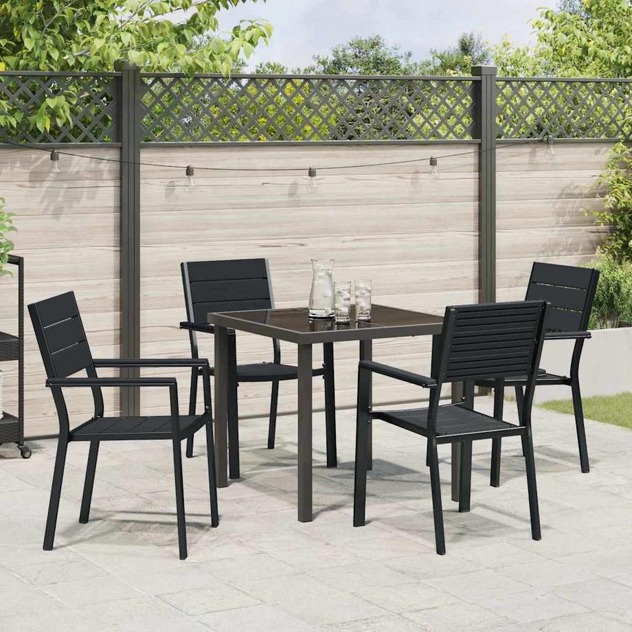 VidaXL Garten essgruppe polyethylen  