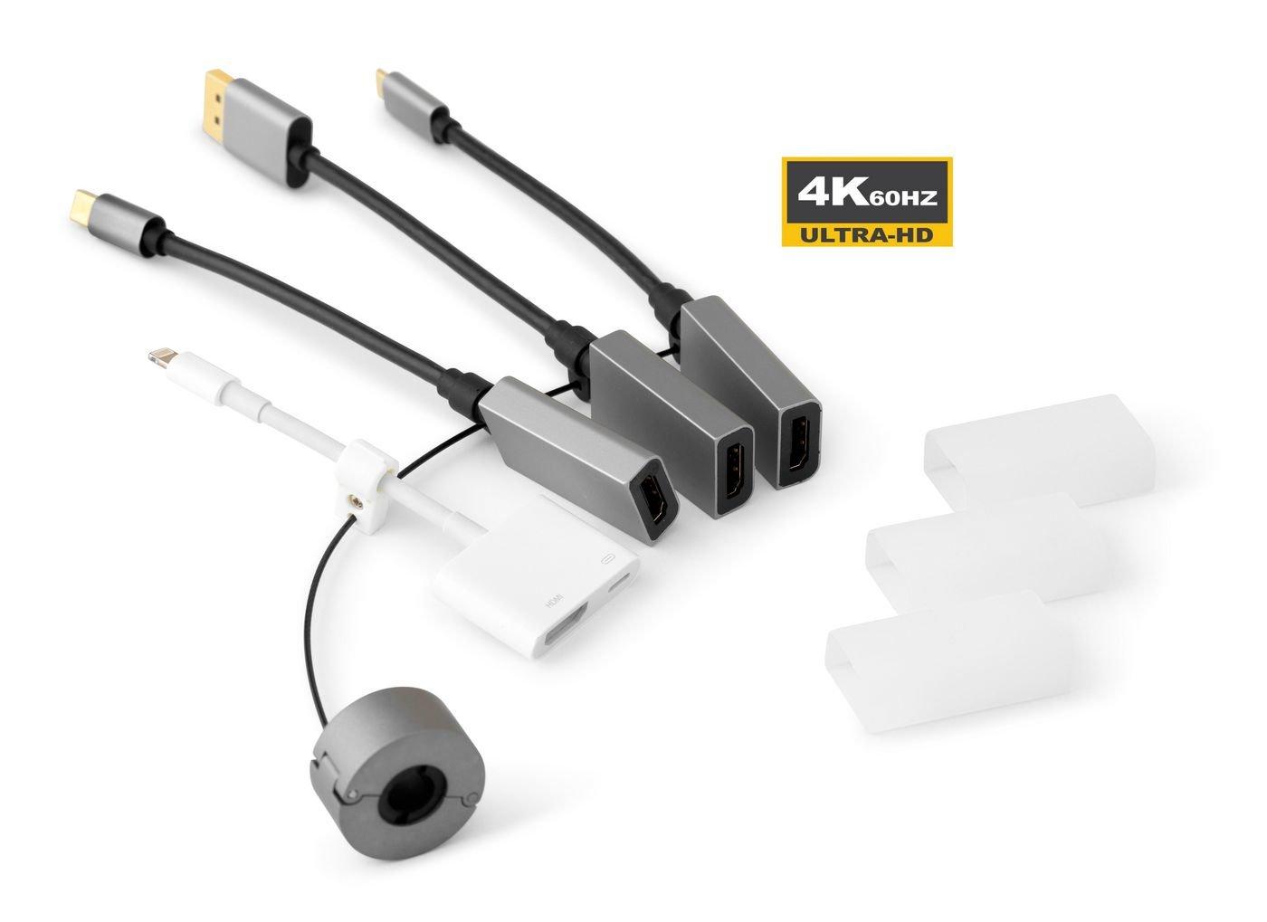 Vivolink  Vivolink PROADRING13S Videokabel-Adapter HDMI Aluminium 