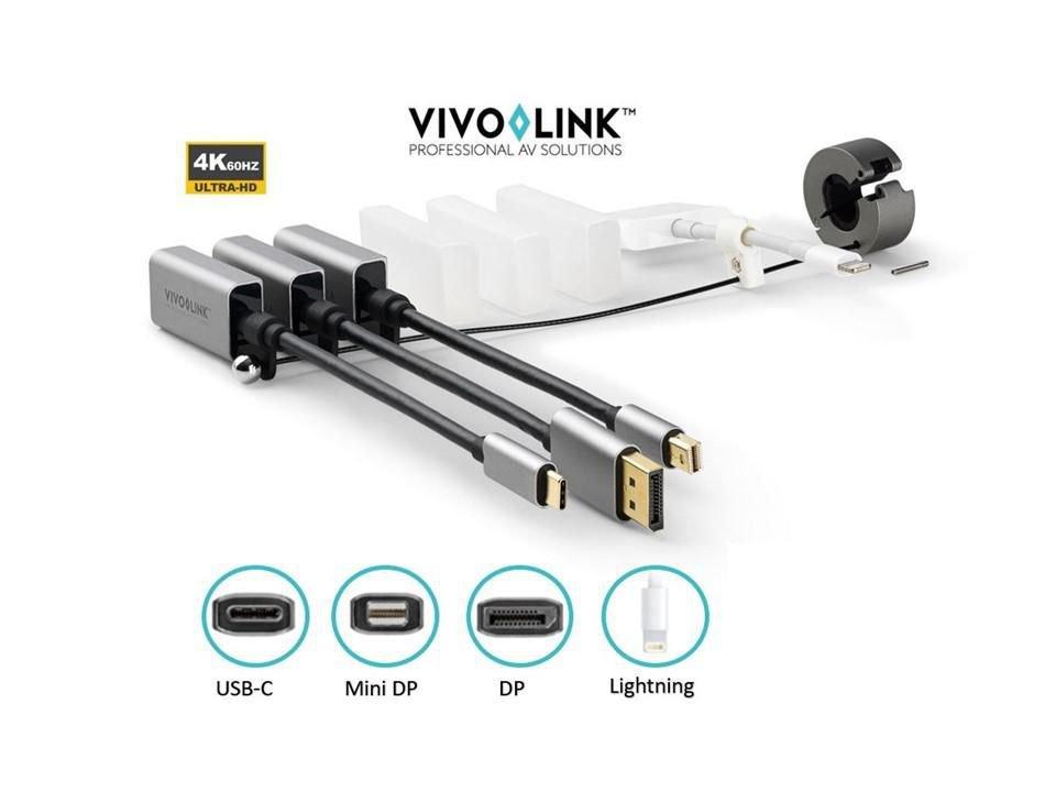 Vivolink  Vivolink PROADRING13S Videokabel-Adapter HDMI Aluminium 