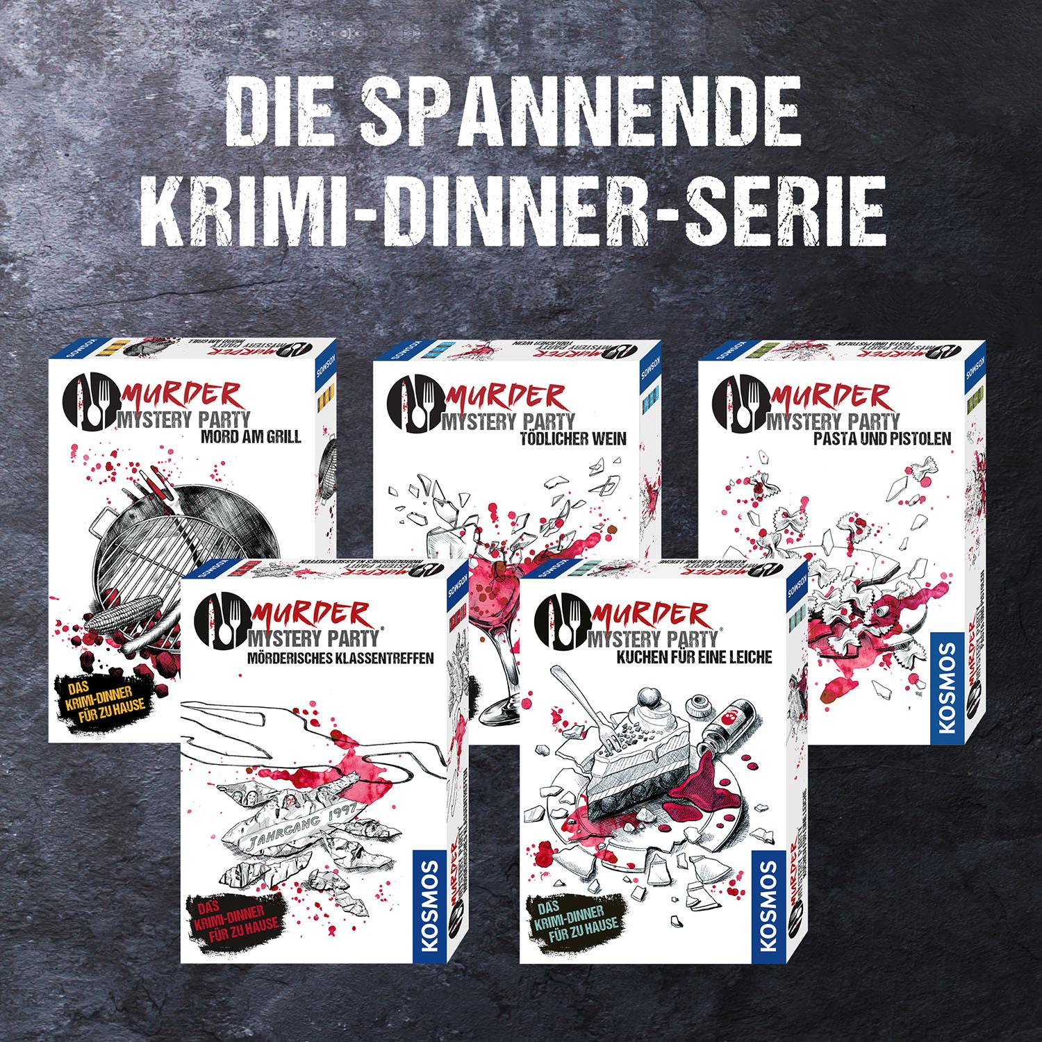 Kosmos  Murder Mystery Party - Kuchen für eine Leiche 