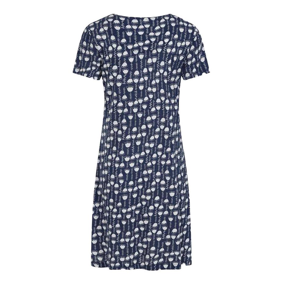 Lazy Jacks V-Ausschnitt Kurzarmkleid  