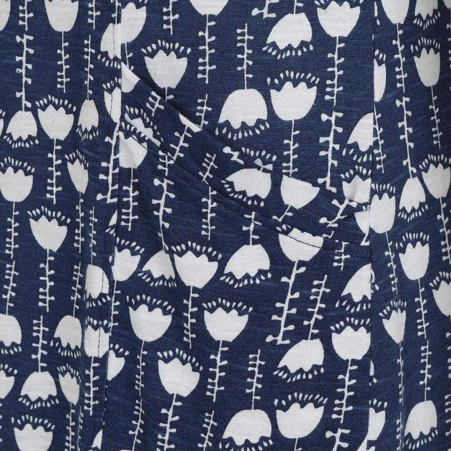 Lazy Jacks V-Ausschnitt Kurzarmkleid  