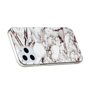 Cover-Discount  iPhone 12 / 12 Pro - Custodia siliconica Marble 