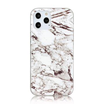 iPhone 12 / 12 Pro - Étui en caoutchouc souple Marble