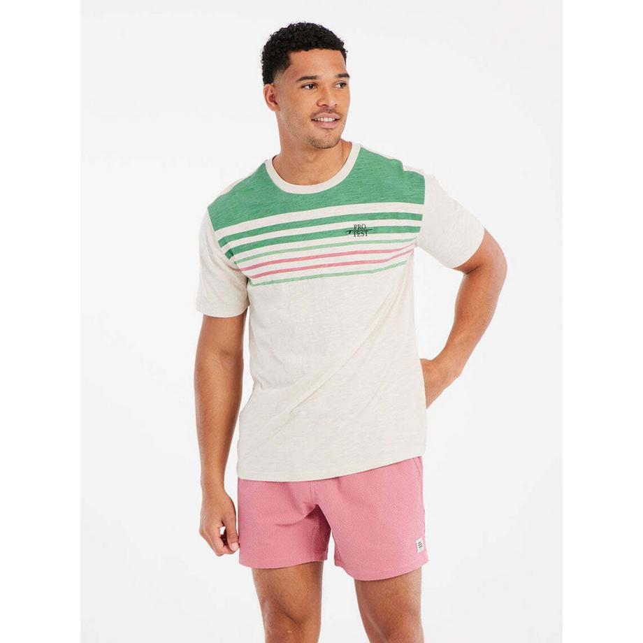 PROTEST PRTHowlen T-Shirt Rayé  