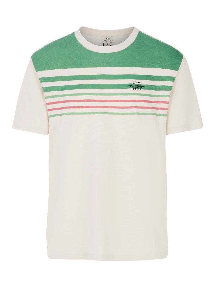 PROTEST PRTHowlen T-Shirt a Righe  