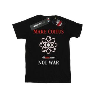 The Big Bang Theory  Tshirt MAKE COITUS NOT WAR 