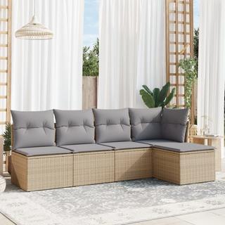 VidaXL Garten sofagarnitur poly-rattan  