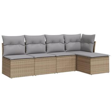 Garten sofagarnitur poly-rattan