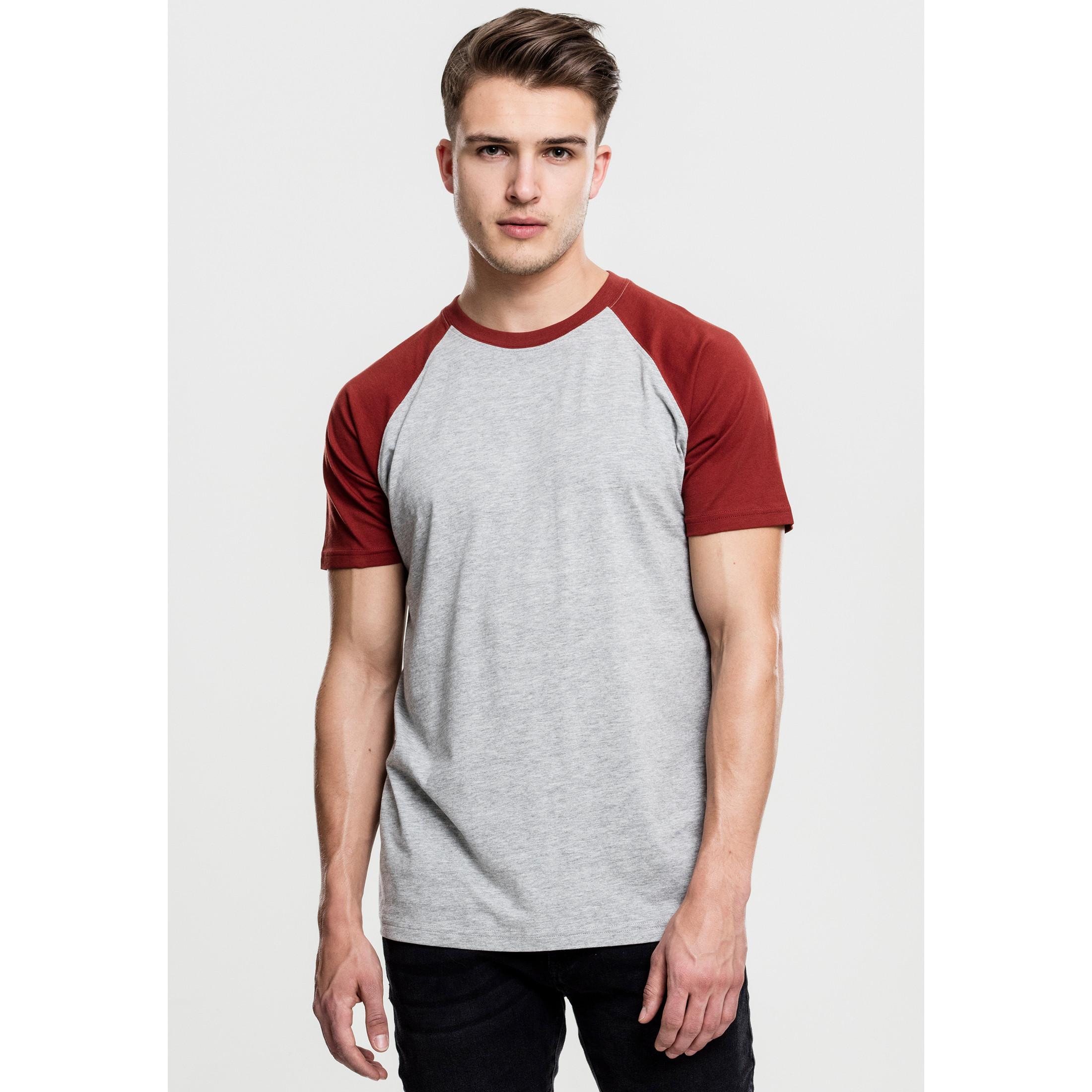 URBAN CLASSICS  t-hirt urban claic raglan contrat 