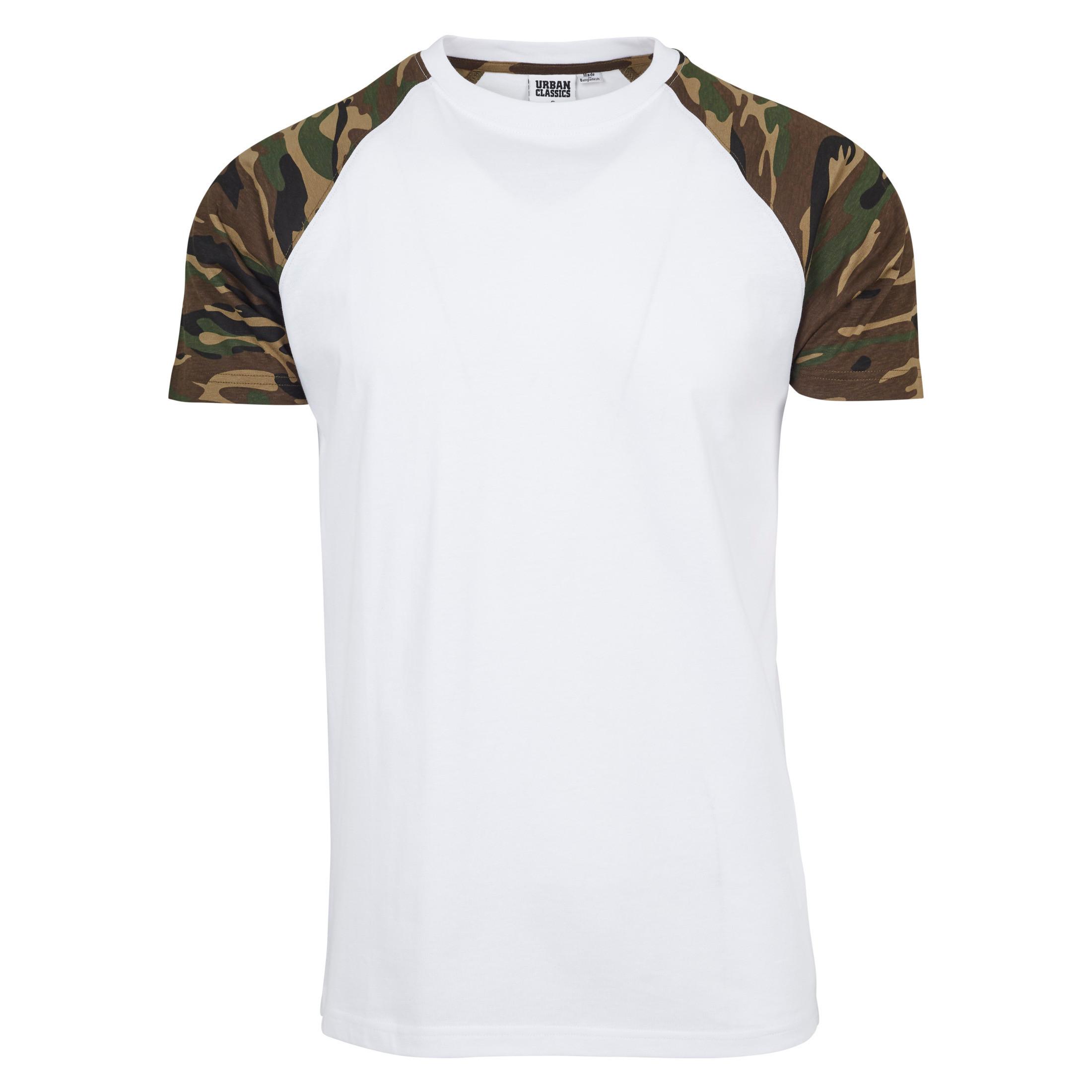 URBAN CLASSICS  t-hirt urban claic raglan contrat 