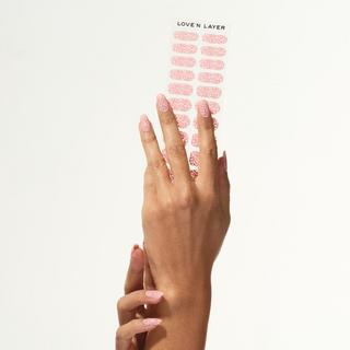 Lovenlayer  adesivi per unghie Autocollants pour ongles LNL Summer Pink 