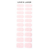 Lovenlayer  adesivi per unghie Autocollants pour ongles LNL Summer Pink 
