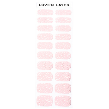 adesivi per unghie Autocollants pour ongles LNL Summer Pink