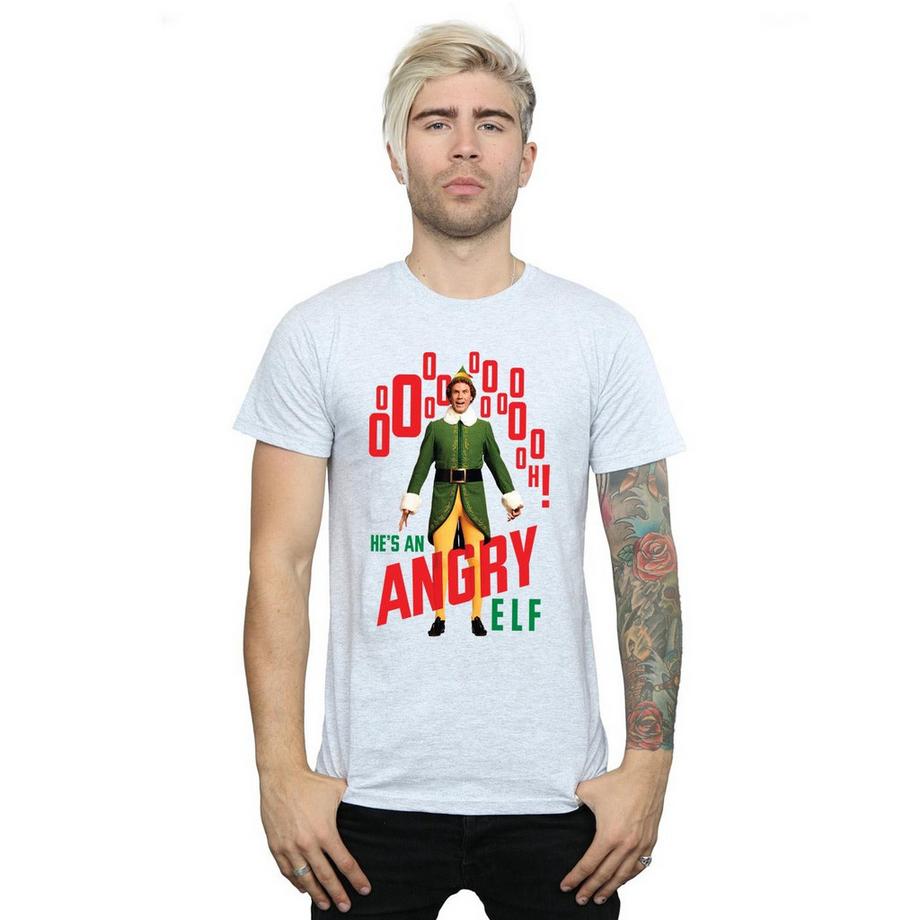 Elf Angry T-Shirt Stampa Grafica  