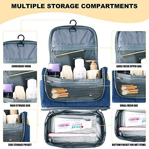 Only-bags.store Tragbare Wasserdichte Kosmetik Reisetasche  