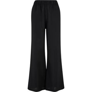 URBAN CLASSICS Leinenmix Wide Leg Hose  