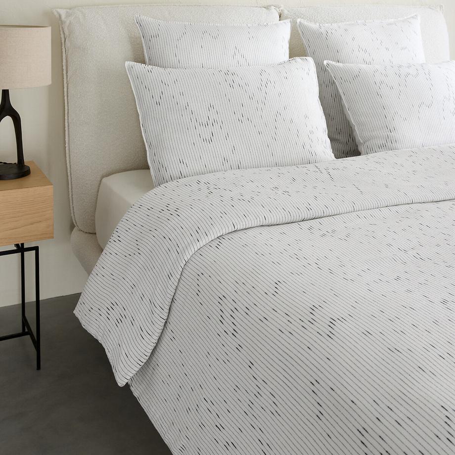 AM.PM Housse de couette en lin lavé majoritaire  