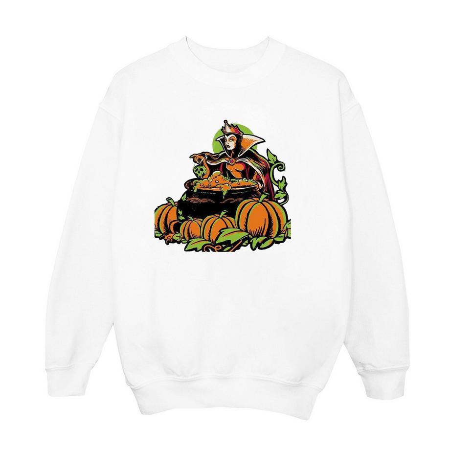 Disney Sweatshirt Imprimé Graphique Halloween  